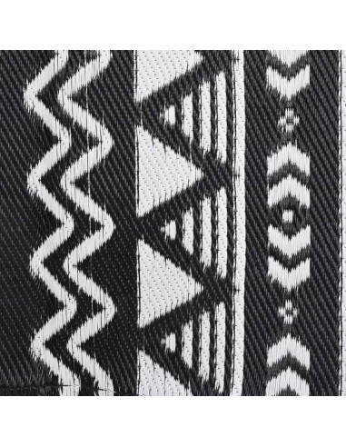 Tappeto da Esterni Nero 80x150 cm in PP