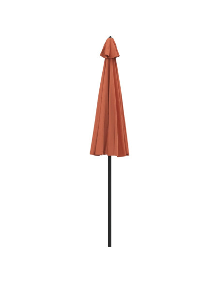 Ombrellone da Esterni Palo in Alluminio 270 cm Terracotta