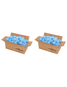 Sfere Filtranti Antibatteriche Piscina Blu 1400 g Polietilene