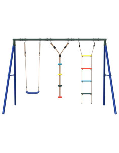 Set Gioco da Esterno con Altalena Scala e Altalena a Disco 2