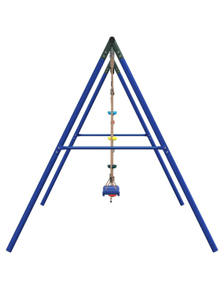 Set Gioco da Esterno con Altalena Scala e Altalena a Disco