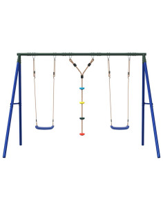 Set Gioco da Esterno con Altalene e Altalena a Disco 2