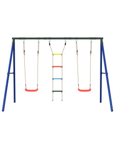 Set Gioco da Esterno con Altalene e Scala 2