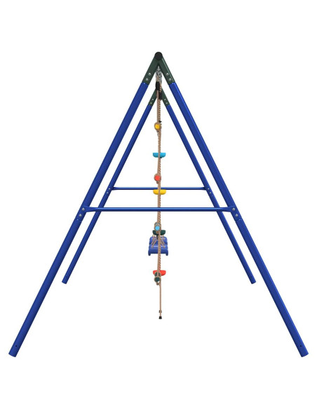 Set Gioco da Esterno con Altalene Scala e Altalena a Disco