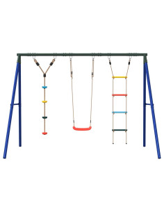 Set Gioco da Esterno con Altalena Scala e Altalena a Disco 2