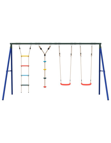Set Gioco da Esterno con Altalene Scala e Altalena a Disco