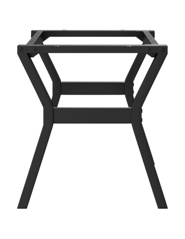Telaio Gambe a Y per Tavolino da Salotto 80x40x43 cm in Ghisa