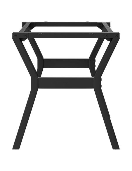 Telaio Gambe a Y per Tavolino da Salotto 80x40x43 cm in Ghisa