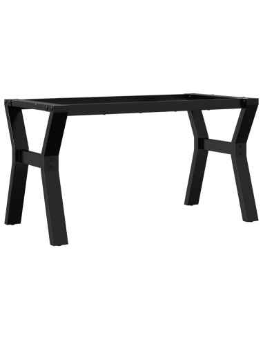 Telaio Gambe a Y per Tavolino da Salotto 80x40x43 cm in Ghisa
