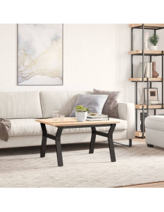 Telaio Gambe a Y per Tavolino da Salotto 70x60x43 cm in Ghisa 2