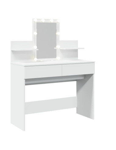 Toeletta con LED Bianco 100x40x130 cm