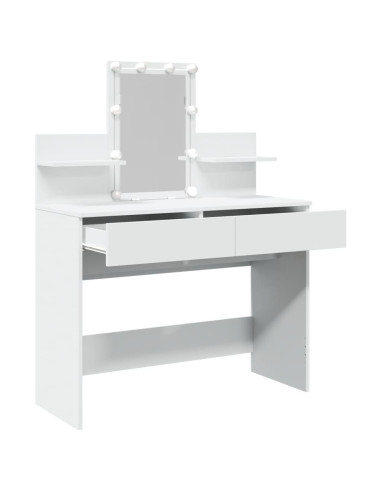 Toeletta con LED Bianco 100x40x130 cm