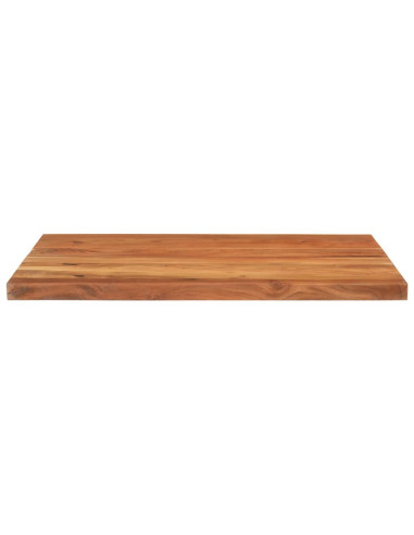Piano Tavolo 110x80x2,5 cm Rettangolare Legno Massello Acacia