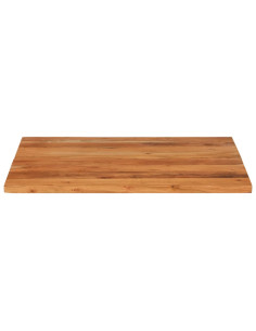 Piano per Tavolo 90x90x2,5 cm Quadrato Legno Massello di Acacia 2