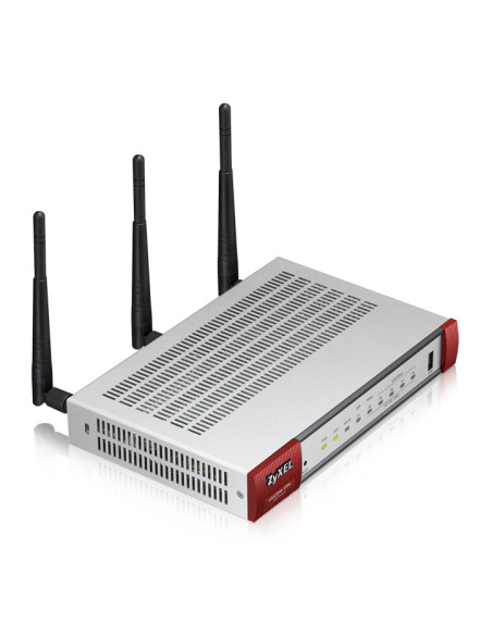 Zyxel USG20W-VPN-EU0101F router wireless Gigabit Ethernet Dual-band (2.4 GHz/5 GHz) Grigio, Rosso