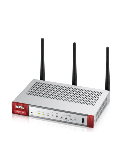 Zyxel USG20W-VPN-EU0101F router wireless Gigabit Ethernet Dual-band (2.4 GHz/5 GHz) Grigio, Rosso