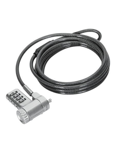 Targus ASP96RGL cavo di sicurezza Argento 2 m
