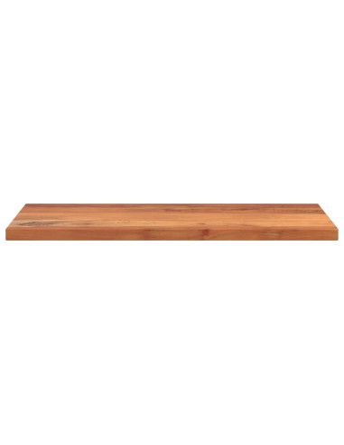 Piano Tavolo 110x60x2,5 cm Rettangolare Legno Massello Acacia