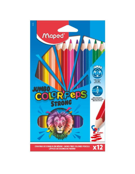 CF12 PASTELLI STRONG JUMBOCOLOR ASS