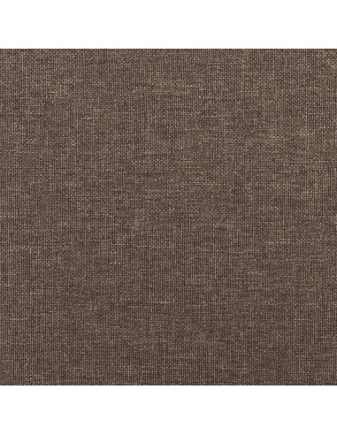Poggiapiedi Tortora 45x29,5x35 cm in Tessuto