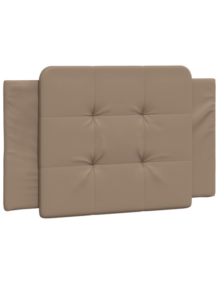 Letto con Materasso Cappuccino 90x190 cm Similpelle