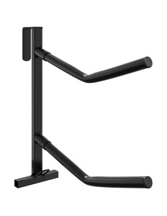 Portasella con Gancio per Briglia a Braccio Doppio Nero Ferro