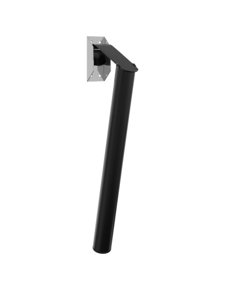 Portasella da Parete Pieghevole Nero in Ferro