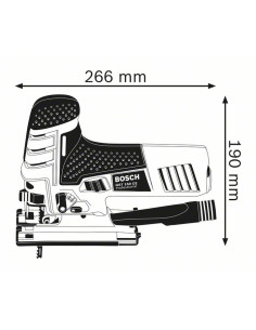 Bosch 0 601 512 000 seghetto elettrico 780 W 2,6 kg 2