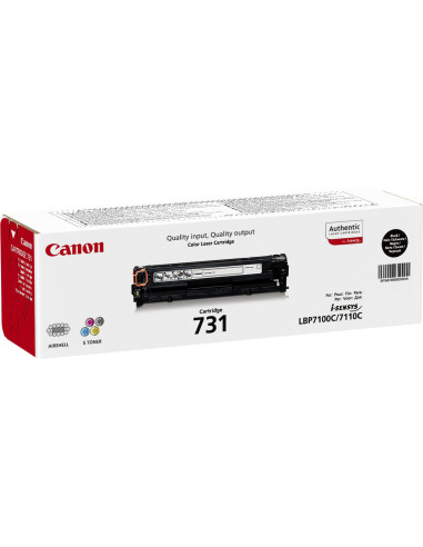 Canon 731 cartuccia toner 1 pz Originale Nero