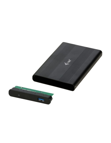 i-tec Advance MYSAFEU312 contenitore di unità di archiviazione Box esterno HDD/SSD Nero 2.5"