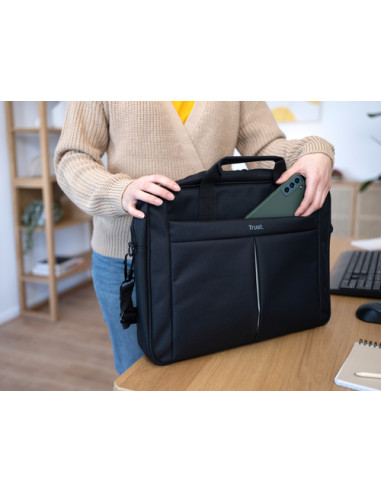 Trust Primo 40,6 cm (16") Valigetta ventiquattrore Nero