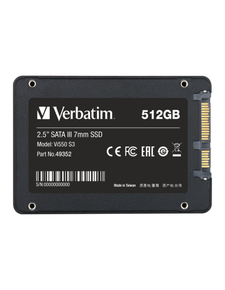 Verbatim Vi550 S3 SSD 512GB