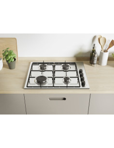 Candy Idea CHW6LBX Acciaio inox Da incasso 56 cm Gas 4 Fornello(i) 2