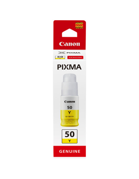 Canon GI-50 Y, Resa elevata, Flacone d'inchiostro, Giallo