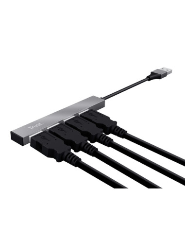 Trust Halyx USB 2.0 480 Mbit/s Alluminio