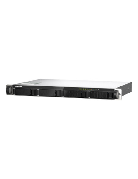 QNAP TS-435XEU NAS Rack (1U) Marvell CN9131 4 GB DDR4 0 TB QNAP QTS Nero, Grigio