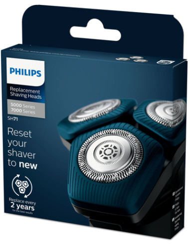 Philips Shaver series 7000, 5000 SH71/50 Testine di rasatura di ricambio