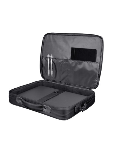 Trust Atlanta 40,6 cm (16") Valigetta ventiquattrore Nero