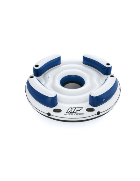 Bestway 43536 galleggiante da piscina e da spiaggia Blu, Bianco Monocromatico Isola galleggiante