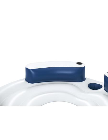 Bestway 43536 galleggiante da piscina e da spiaggia Blu, Bianco Monocromatico Isola galleggiante