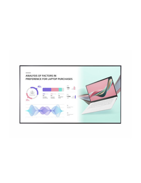 LG 86UH5J-H visualizzatore di messaggi Pannello piatto per segnaletica digitale 2,18 m (86") IPS Wi-Fi 500 cd/m² 4K Ultra HD Ne
