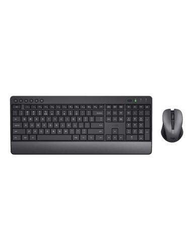 Trust Trezo tastiera Mouse incluso Universale RF Wireless QWERTY Italiano Nero