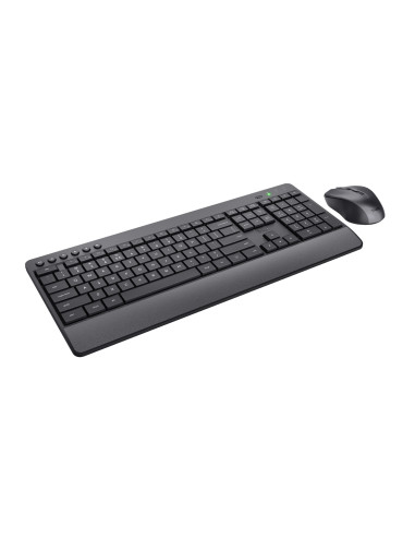 Trust Trezo tastiera Mouse incluso Universale RF Wireless QWERTY Italiano Nero
