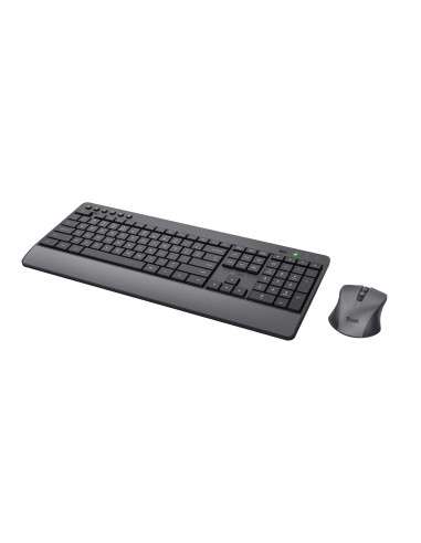 Trust Trezo tastiera Mouse incluso Universale RF Wireless QWERTY Italiano Nero