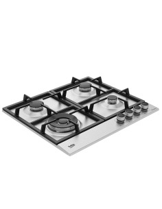 Beko HIAW64225SXE Acciaio inox Da incasso 60 cm Gas 4 Fornello(i) 2