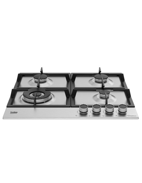 Beko HIAW64225SXE Acciaio inox Da incasso 60 cm Gas 4 Fornello(i)