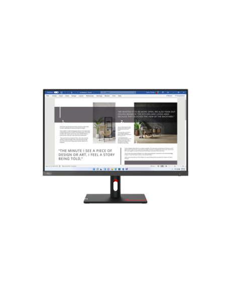 Lenovo ThinkVision S27i-30 LED display 68,6 cm (27") 1920 x 1080 Pixel Full HD Grigio