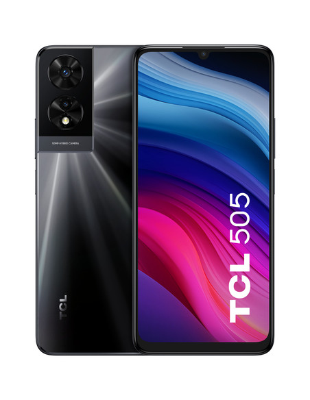 TCL 505 17,1 cm (6.75") Doppia SIM Android 14 4G USB tipo-C 8 GB 512 GB 5010 mAh Grigio