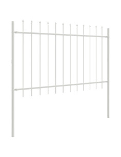 Recinzione per Giardino 8 pcs Bianco 13,6 x 0,8 m