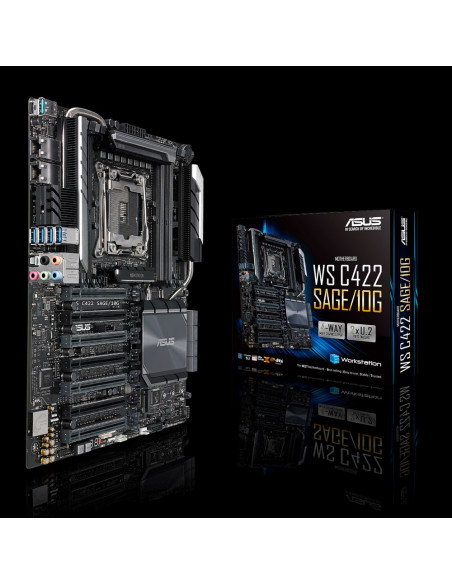 ASUS WS C422 SAGE/10G Intel® C422 LGA 2066 (Socket R4) CEB